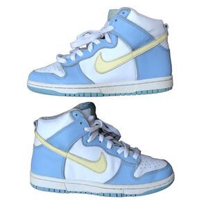 Vintage 2004 Wmns Dunk High 'White Blue' Size 6
